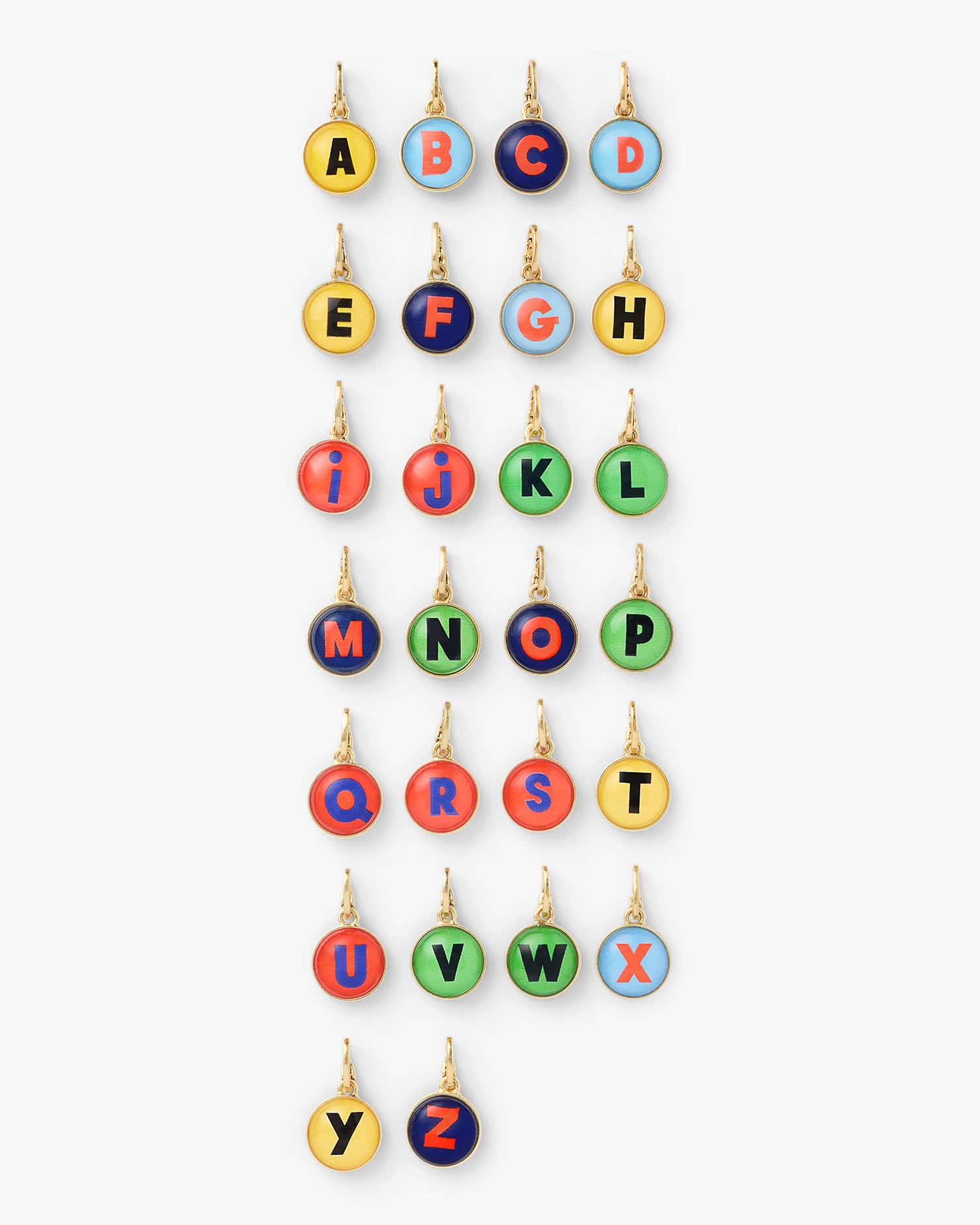Alphabet Charm