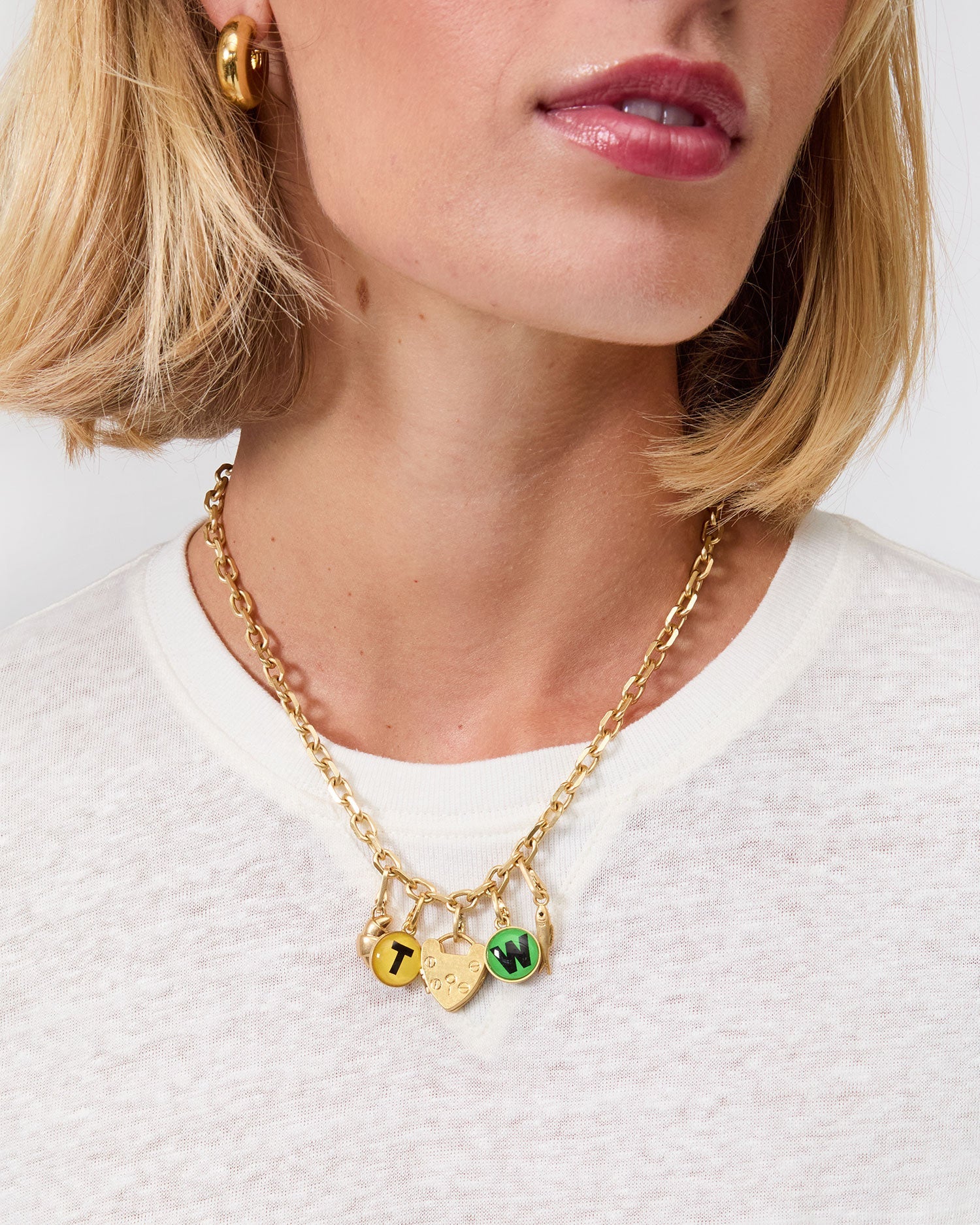 Charm Chain Necklace - Image 3
