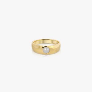 Perla Pinky Ring