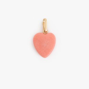 Stone Heart Charm